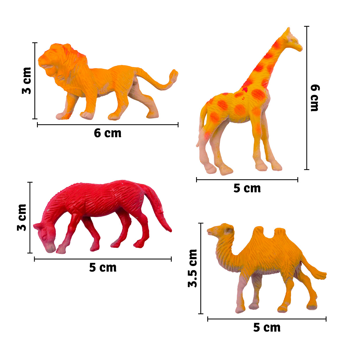 Miniatura 2 de Set Animales Salvajes X12 GM1911-125